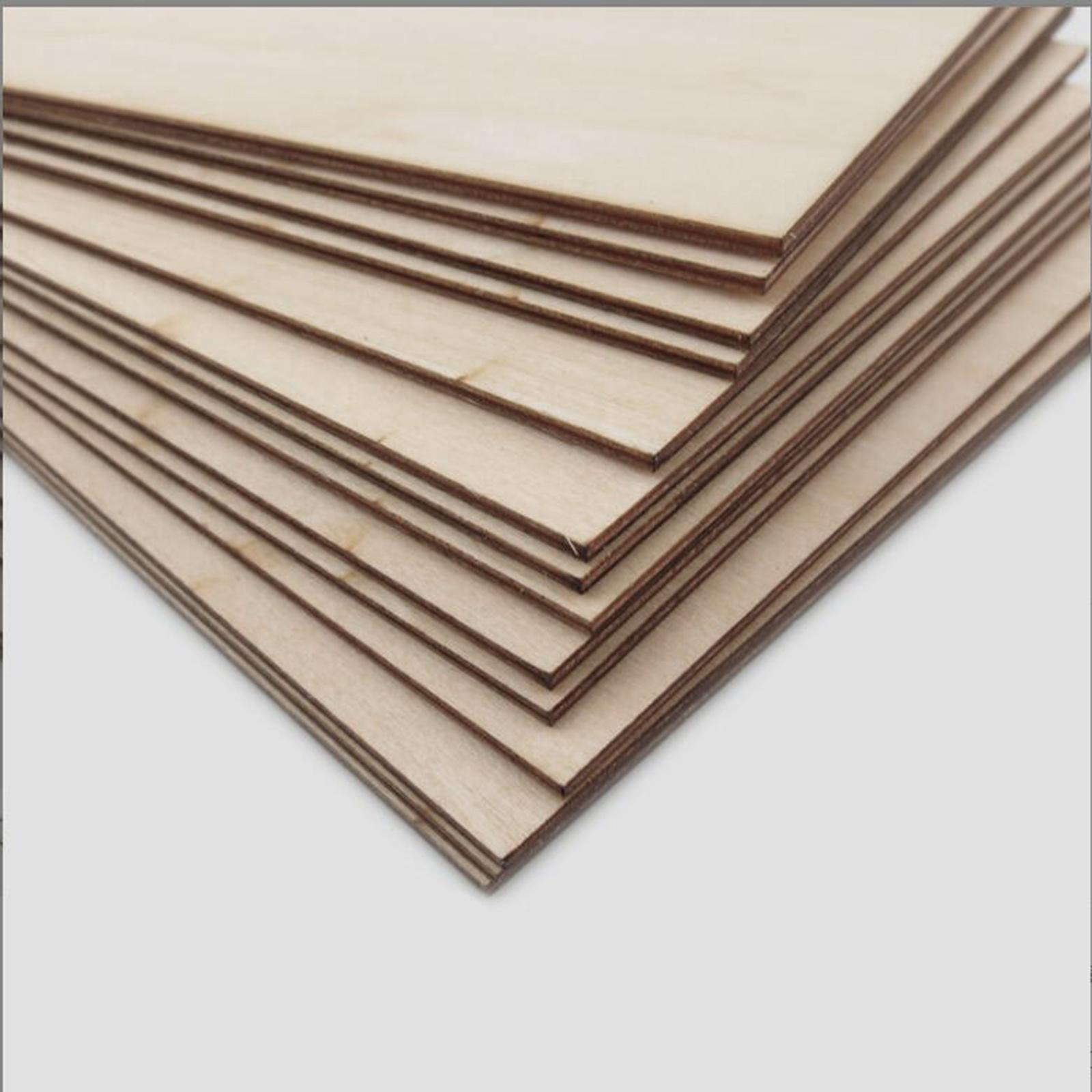 Art Craft House Making - 10 Pezzi di Fogli di Legno