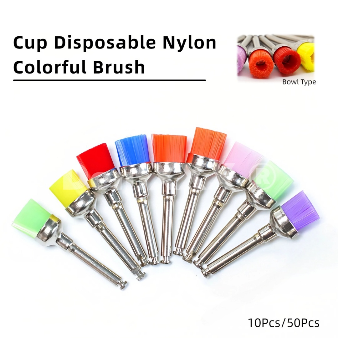 Art Craft Handmade - Spazzole per Lucidatura in Nylon, Colorate,