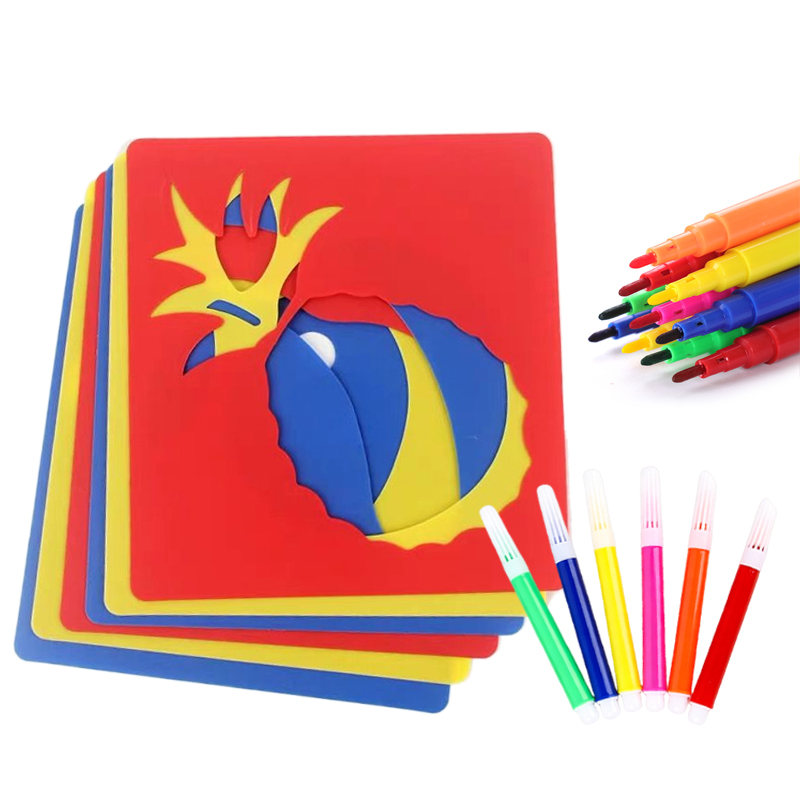 Art Craft Painting - 10/20 Pezzi Stencil per Disegno e