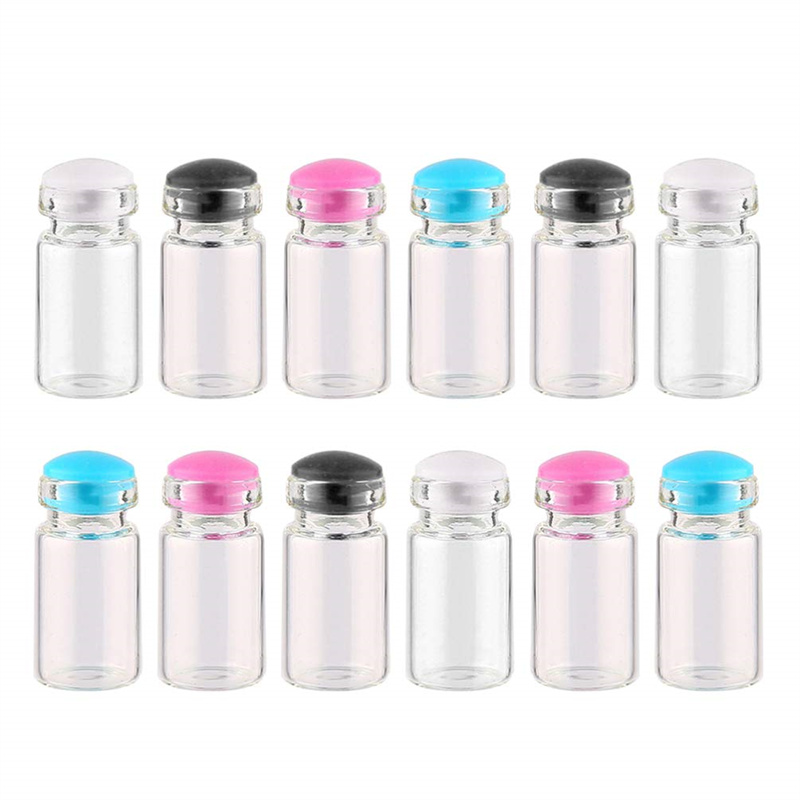 Art Craft Zoo - 1000x0.5ml Mini Fiale con tappo in