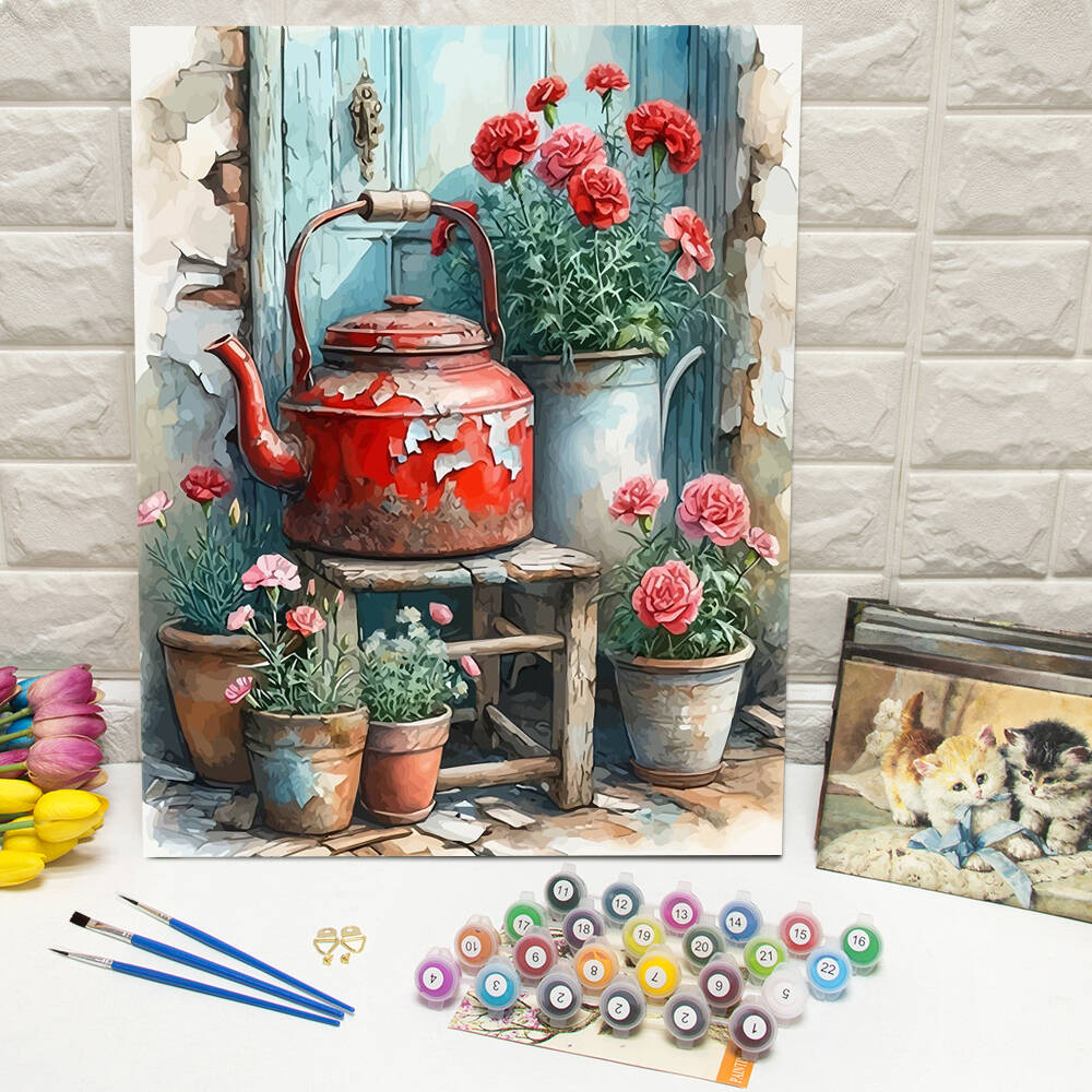 Art Craft Door - Dipinto ad olio con numeri Paesaggio