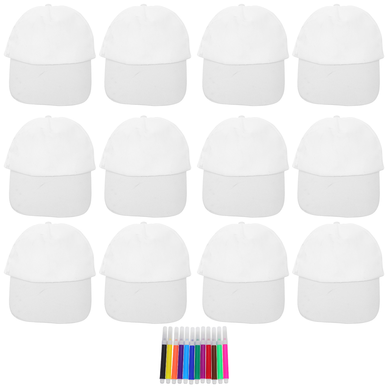 Art Craft Painting - 1 Set di Cappellini da Baseball