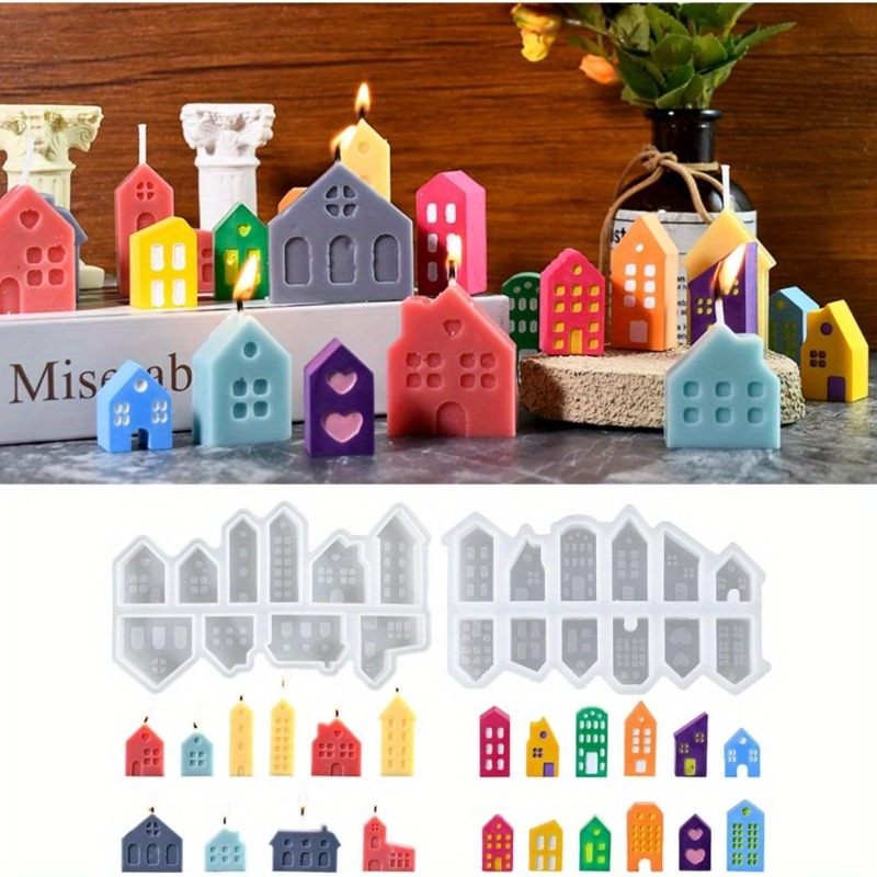 Art Craft House Making - Stampo in silicone per casa di
