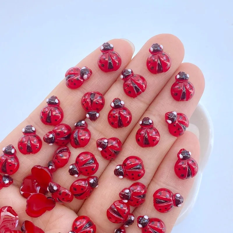 Art Craft Ladybug - 50 pezzi nuovi accessori per nail
