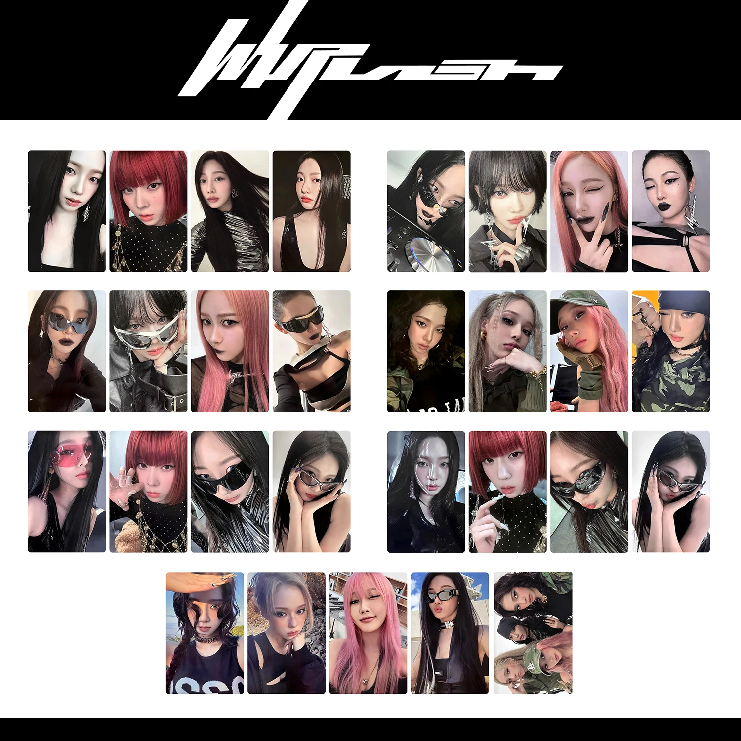 Artwork Craft - Set di Mini Cartoline Kpop Lomo