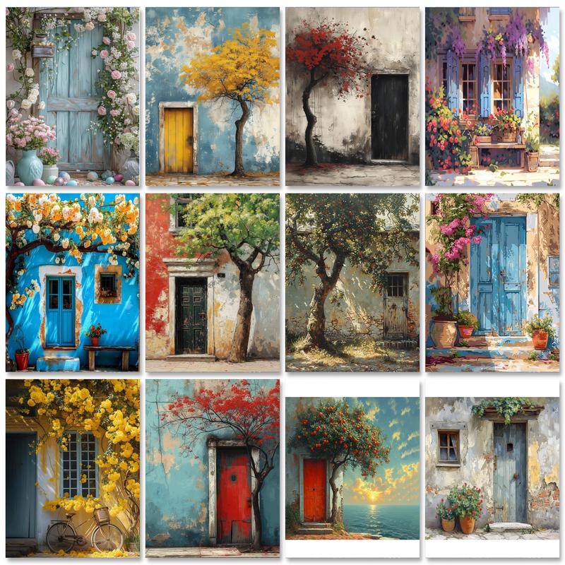 Art Craft Door - GATYZTORY 60x75cm pittura con i numeri