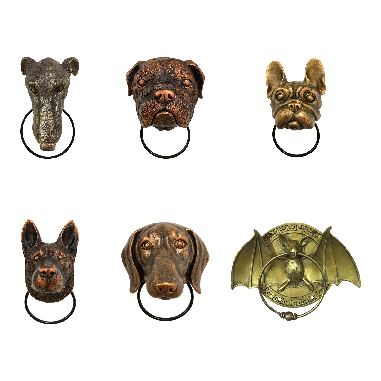 Art Craft Door - Battente per porta testa di animali