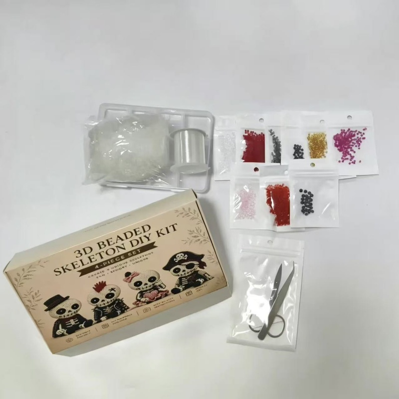 Art Craft Holiday - Set Creativo 3D per Creare Teschi