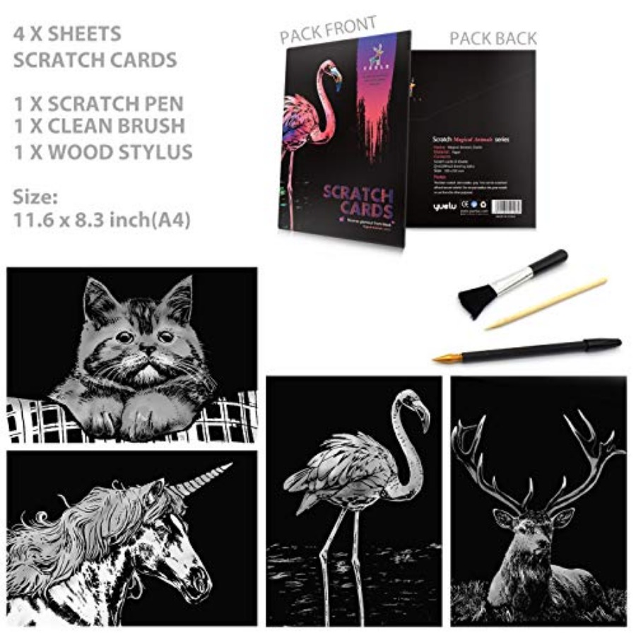 Carta da Graffio Arcobaleno A4 - Art Craft Rainbow recensione e prezzo
