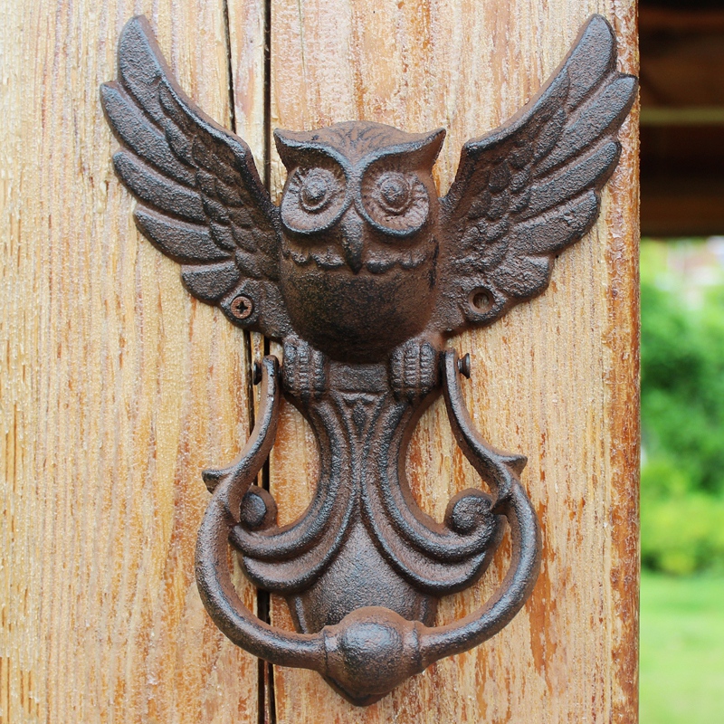 Gufo rustico porta in ghisa ba - Art Craft Door recensione e prezzo