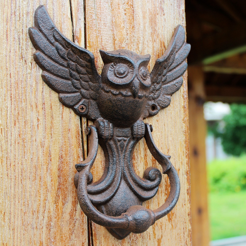 Gufo rustico porta in ghisa ba - Art Craft Door recensione e prezzo