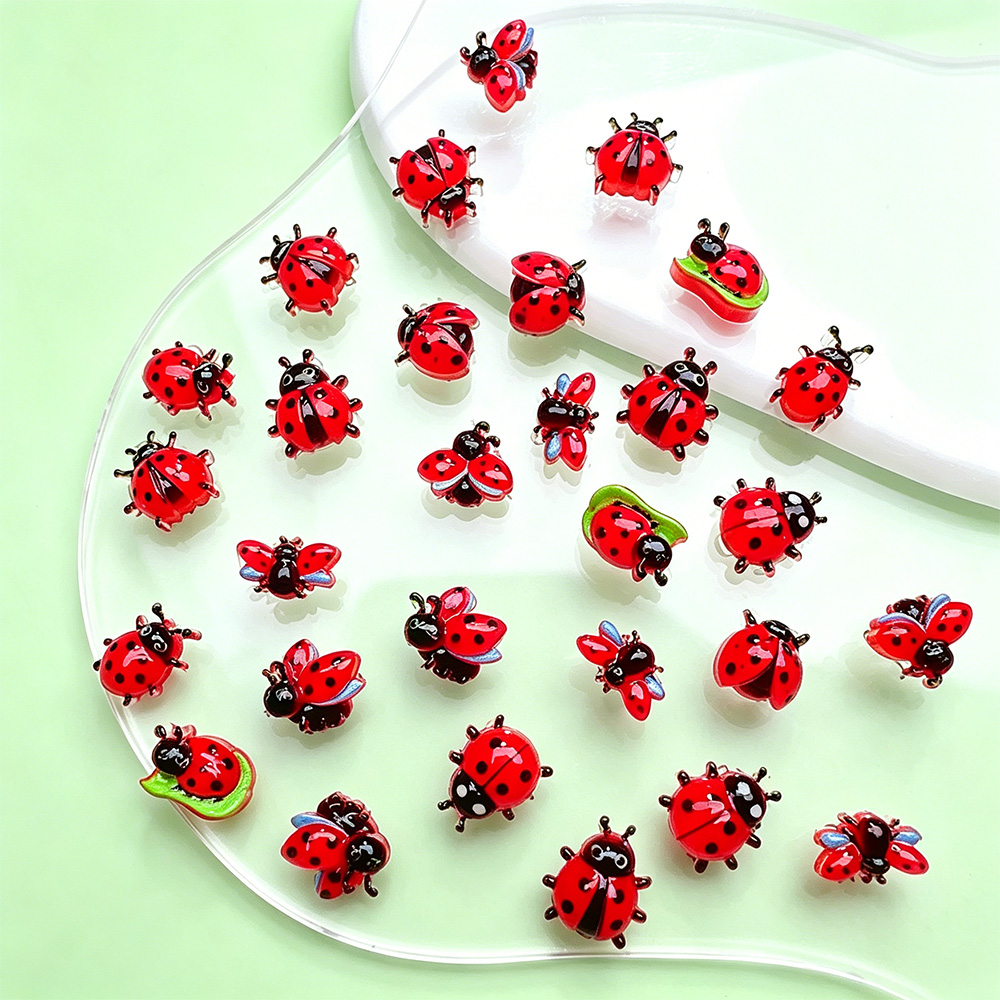 50 Pezzi di Graziosi Charm per - Art Craft Ladybug recensione e prezzo
