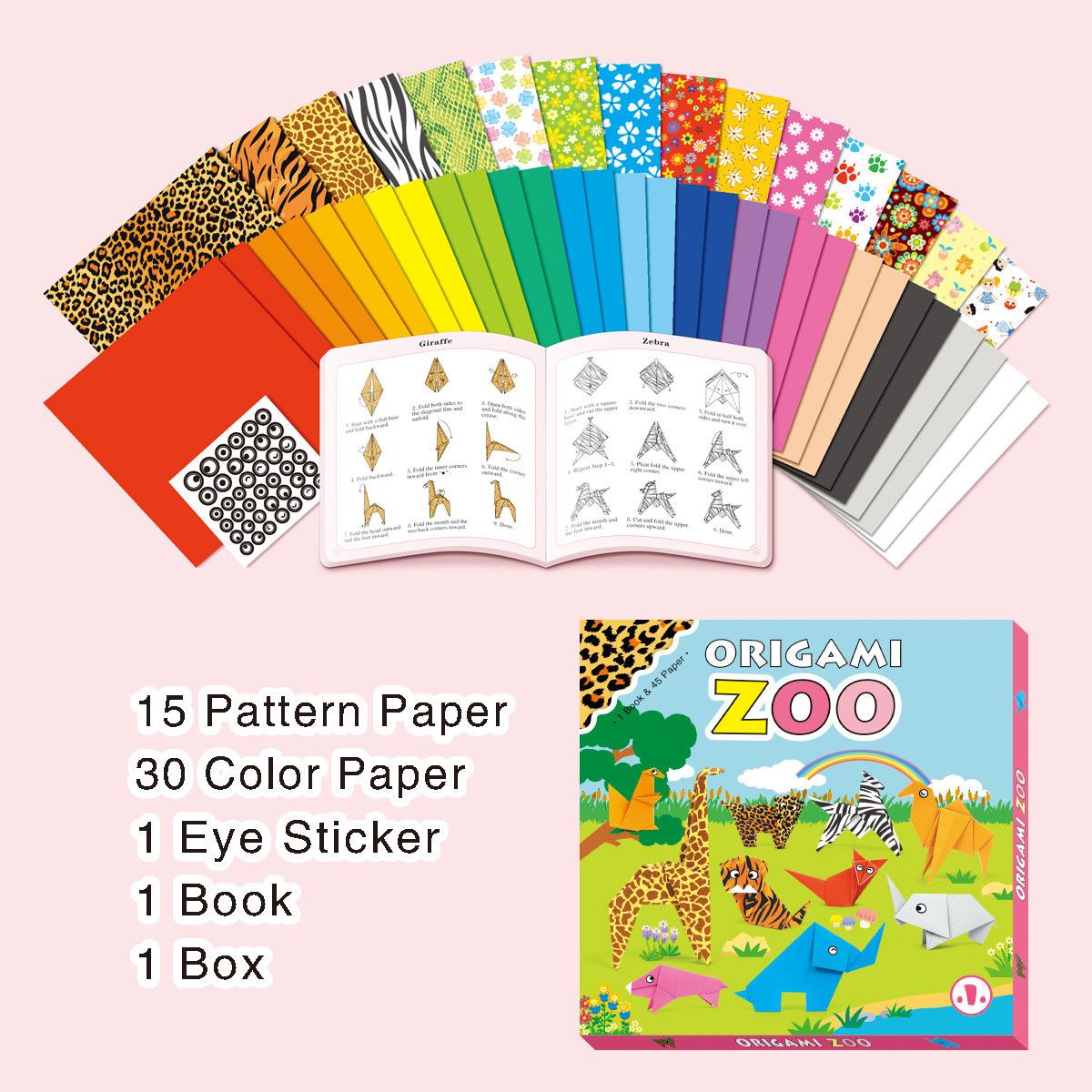 Kit Artigianale DIY Origami Zo - Art Craft Zoo recensione e prezzo