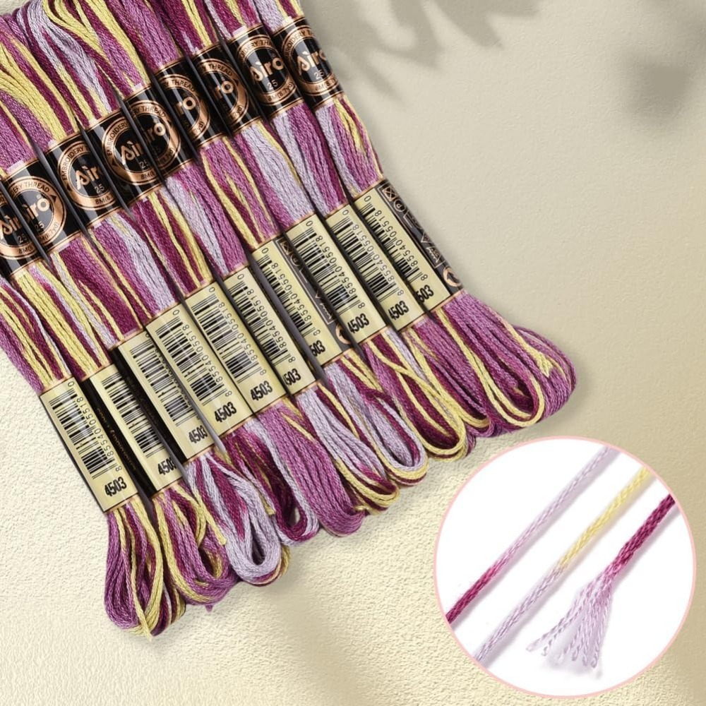 6 fili viola filo da ricamo va - Artwork Craft recensione e prezzo