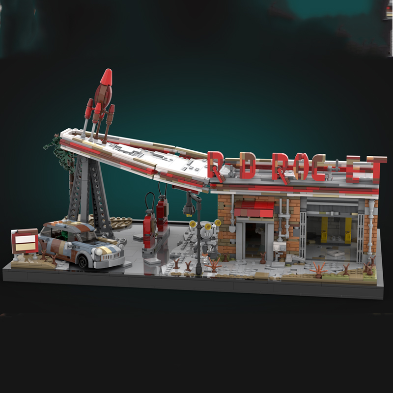 2168 pezzi MOC Red Rocket Fall - Art And Craft Rocket recensione e prezzo