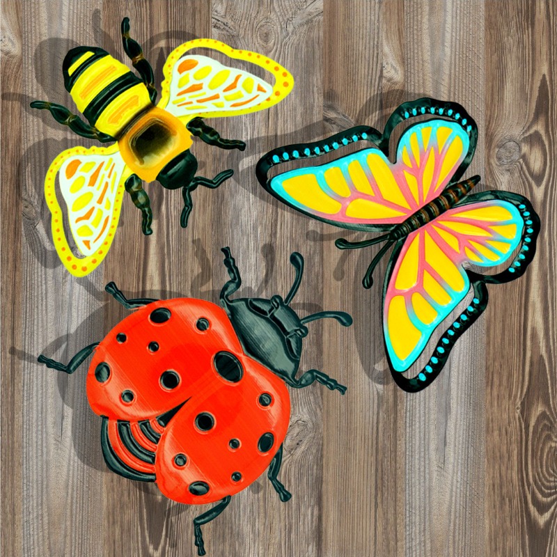 Set di 3 Ornamenti da Parete i - Art Craft Ladybug recensione e prezzo