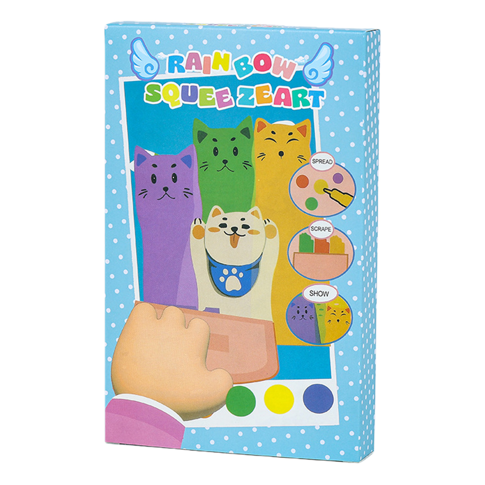 Set Artistico di Carta da Grat - Art Craft Rainbow recensione e prezzo