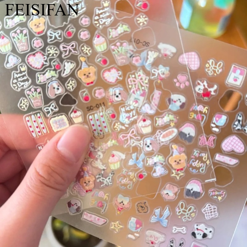 2 adesivi decorativi con simpa - Art Craft Doodle recensione e prezzo