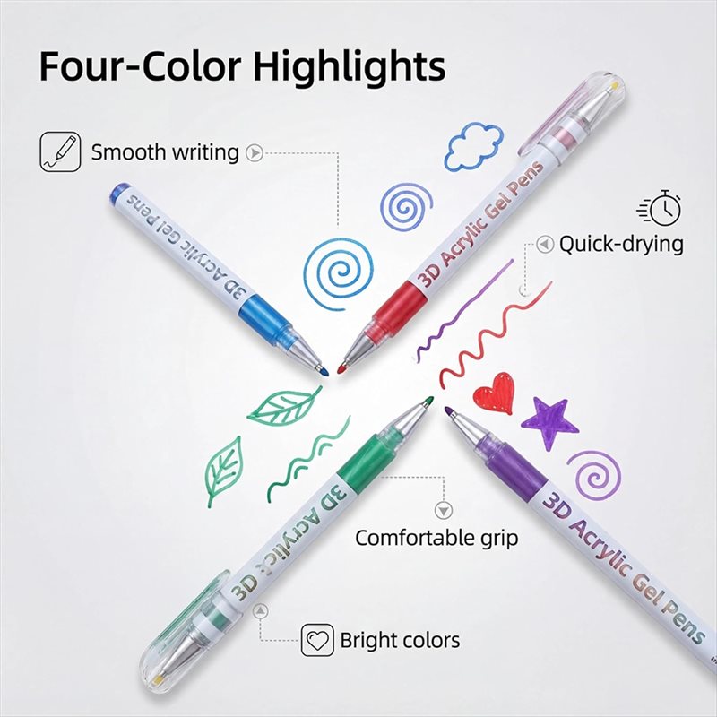【FITTING】Set di penne gel lavi - Art Craft Doodle recensione e prezzo
