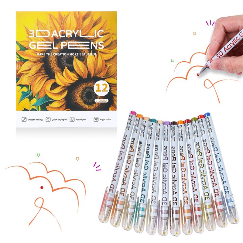 【FITTING】Set di penne gel lavi - Art Craft Doodle recensione e prezzo