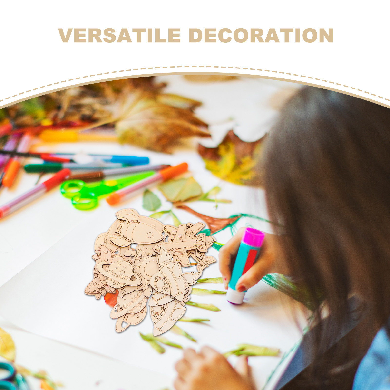 24 Pezzi Ritagli in Legno a Te - Art And Craft Rocket recensione e prezzo