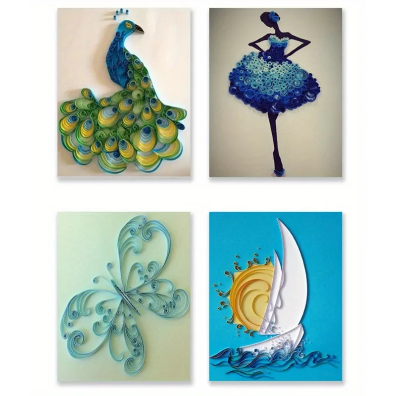 12 pezzi di carta per quilling - Art Craft Paper recensione e prezzo