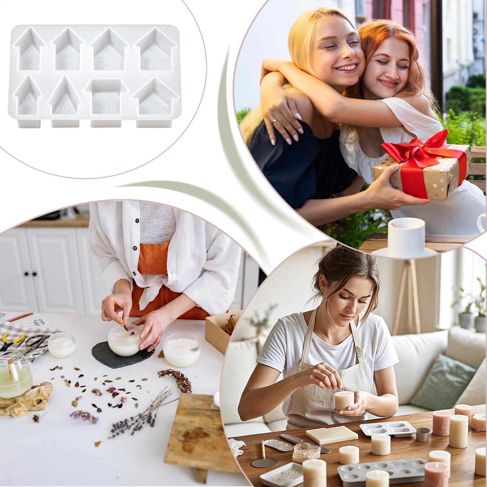 Stampi per Candele a 8 Cavità  - Art Craft House Making recensione e prezzo