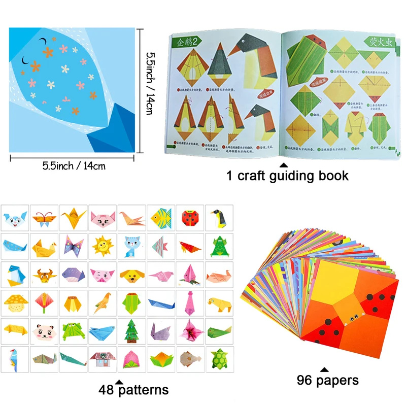Kit origami con 30/96 fogli di - Art Craft Rainbow recensione e prezzo