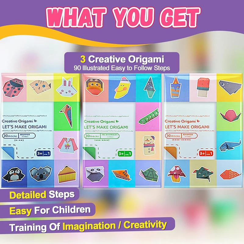 Kit origami con 30/96 fogli di - Art Craft Rainbow recensione e prezzo
