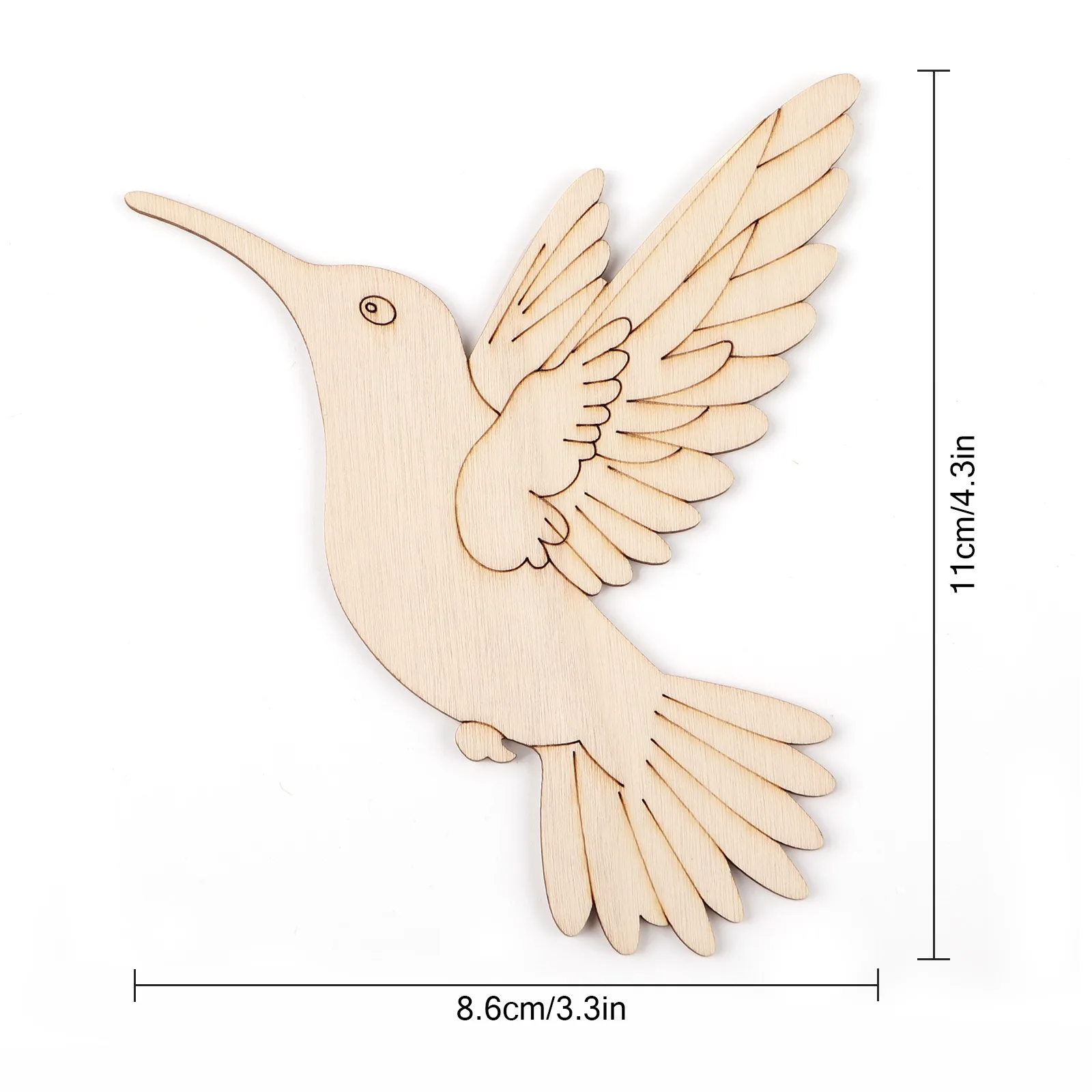Set di 10 Animali in Legno Non - Art Craft Painting recensione e prezzo