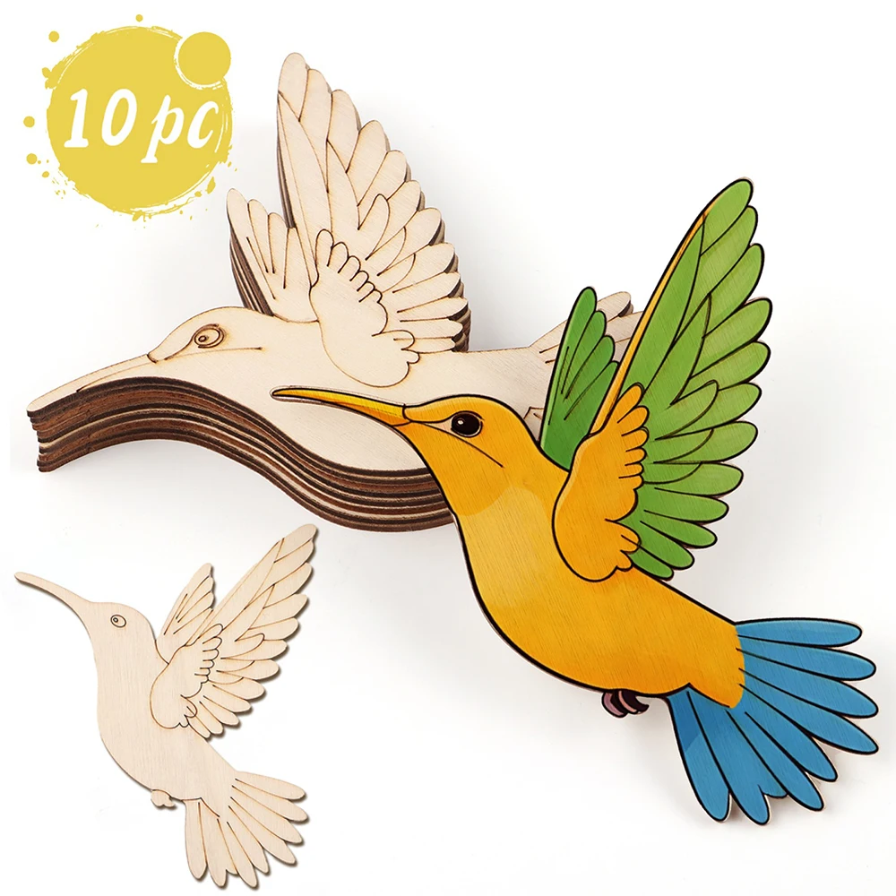 Set di 10 Animali in Legno Non - Art Craft Painting recensione e prezzo