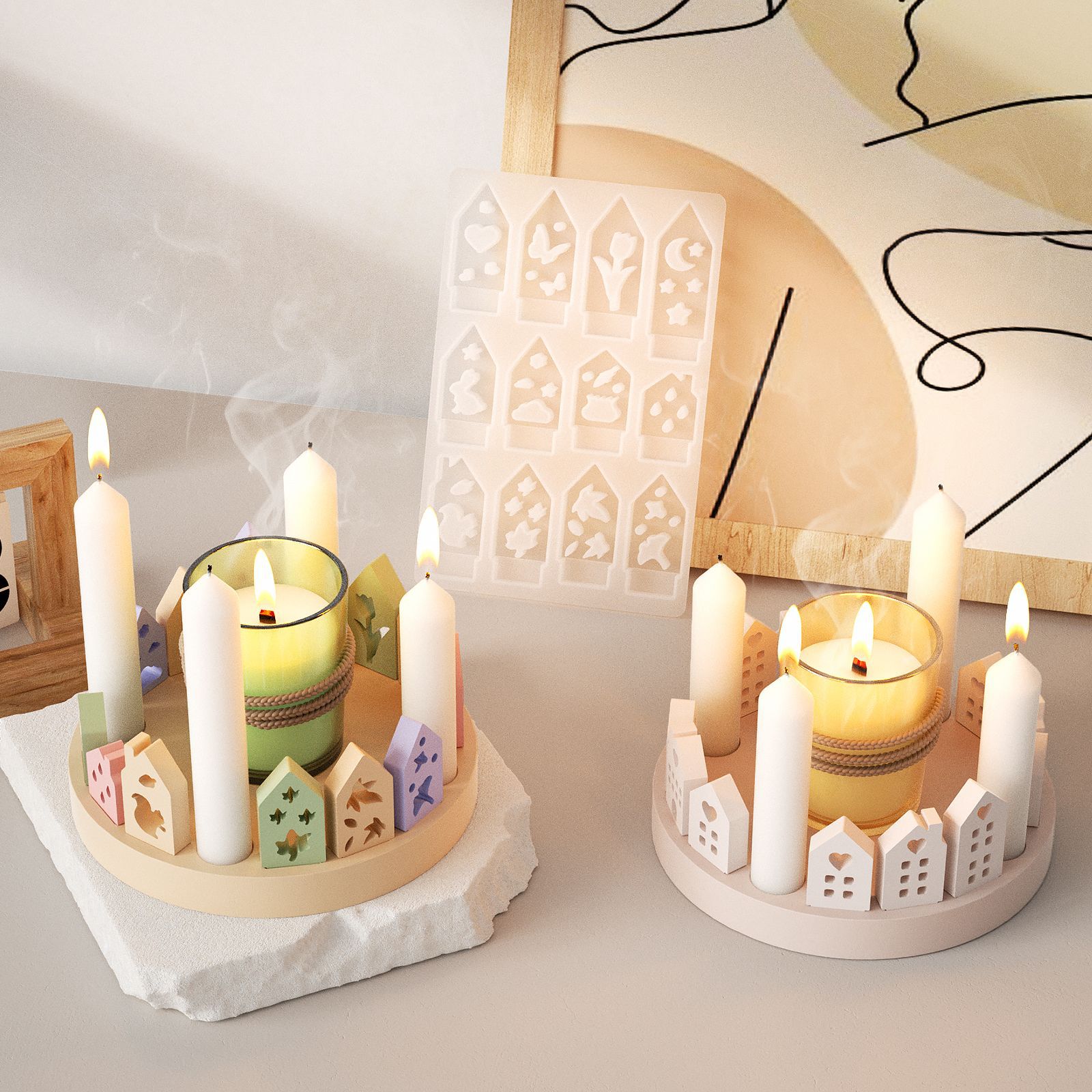 Portacandele per conigli per c - Art Craft House Making recensione e prezzo