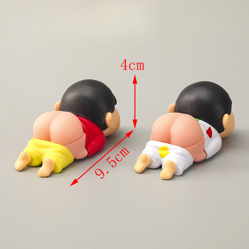 2 pz. PVC Crayon Shin-chan Fat - Art Craft Handmade recensione e prezzo