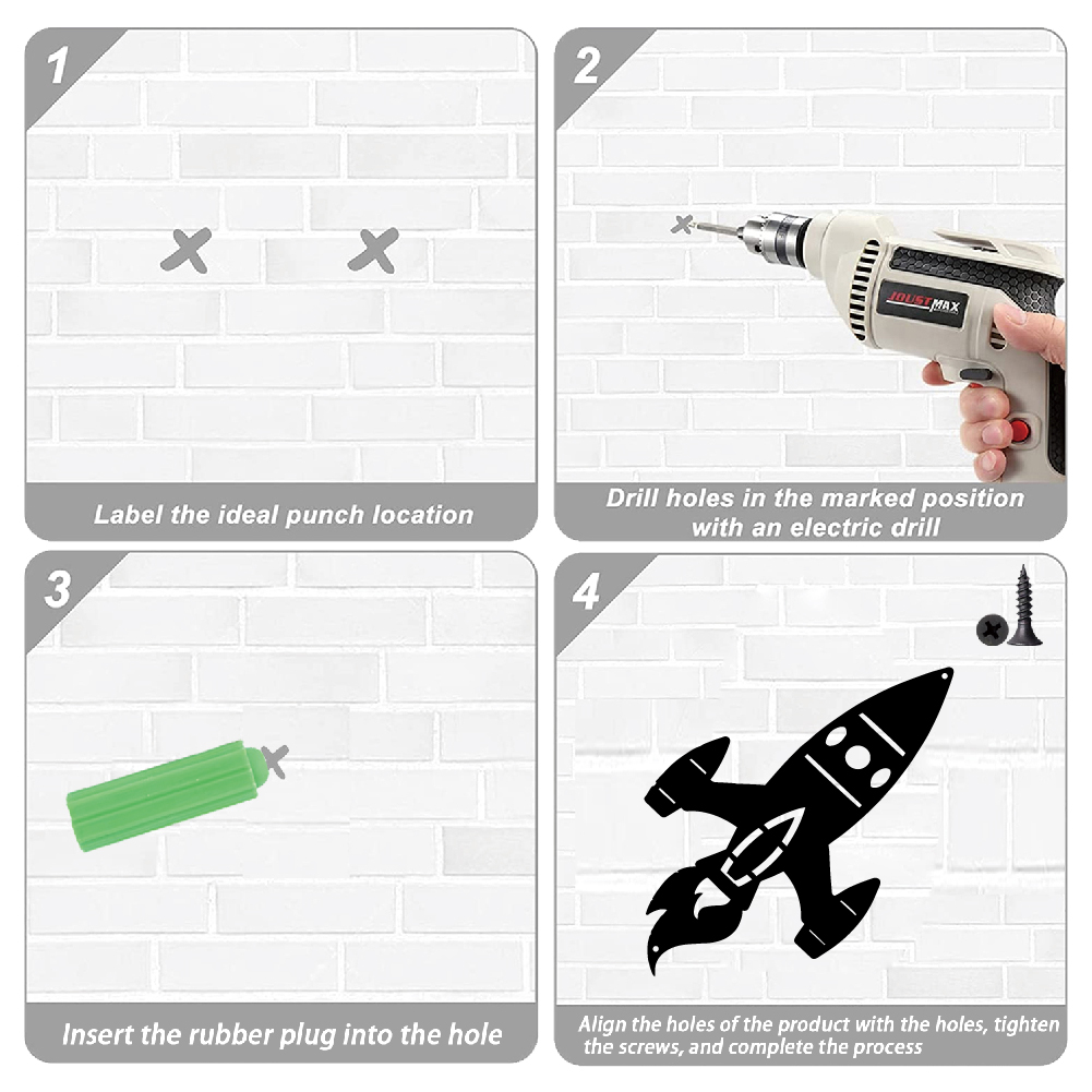 Decorazione Murale in Metallo  - Art And Craft Rocket recensione e prezzo
