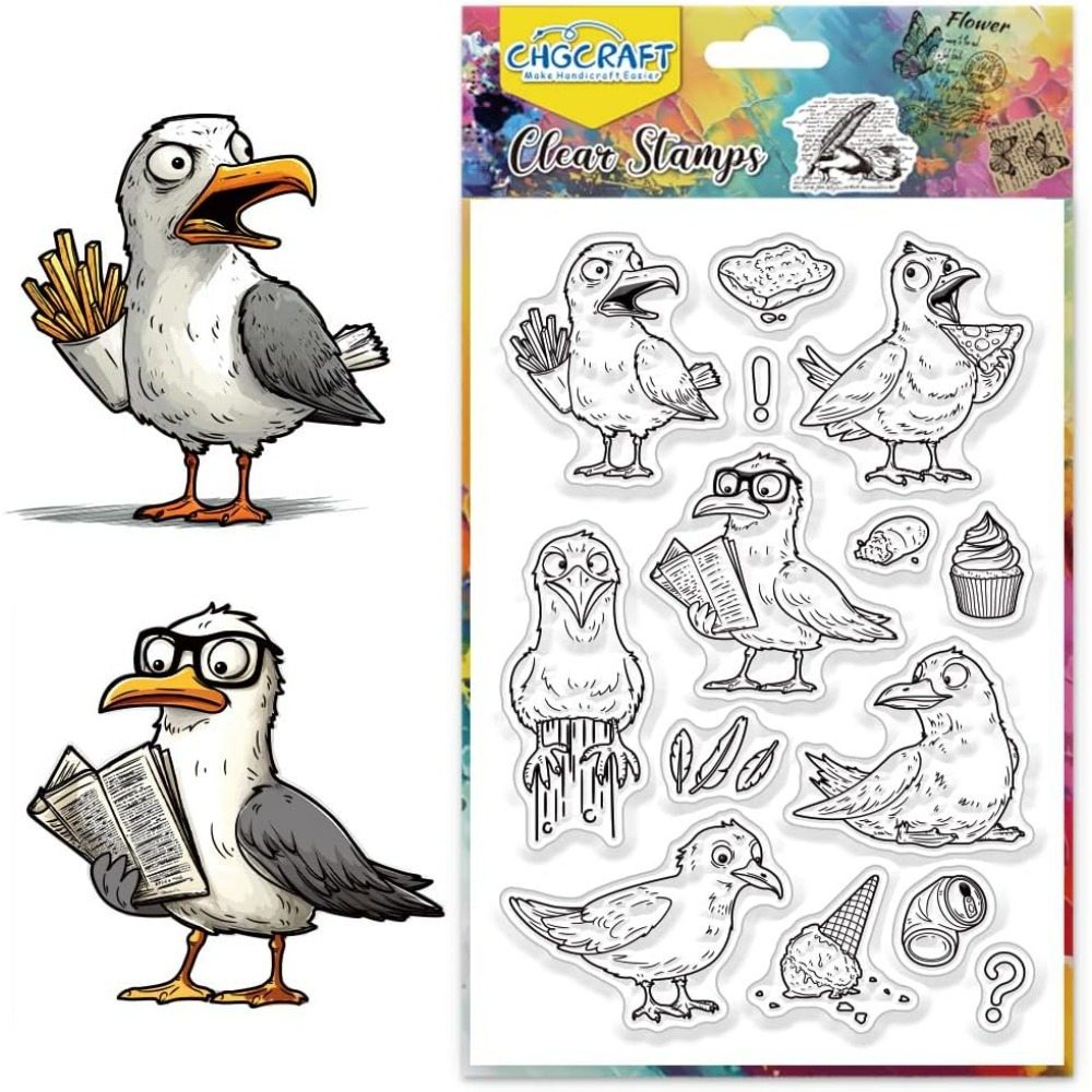 Seagulls Timbri trasparenti Ti - Artwork Craft recensione e prezzo