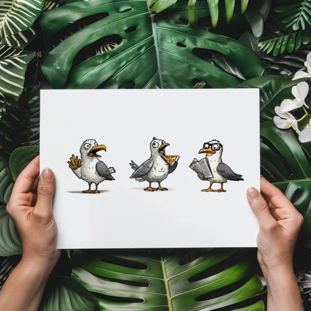 Seagulls Timbri trasparenti Ti - Artwork Craft recensione e prezzo