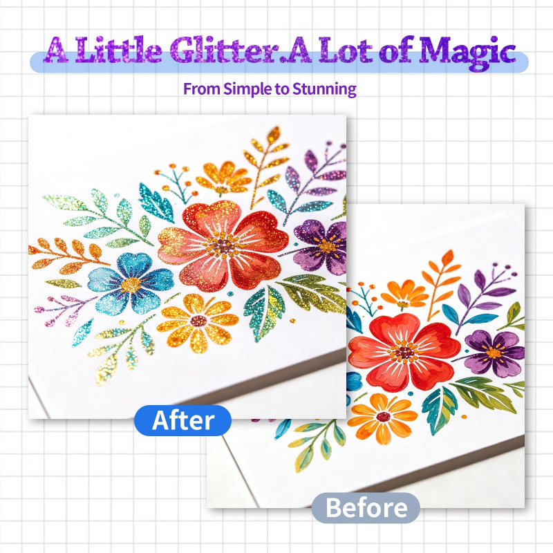 Pennarelli Acrilici Glitterati - Art Craft Doodle recensione e prezzo