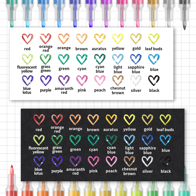 Pennarelli Acrilici Glitterati - Art Craft Doodle recensione e prezzo