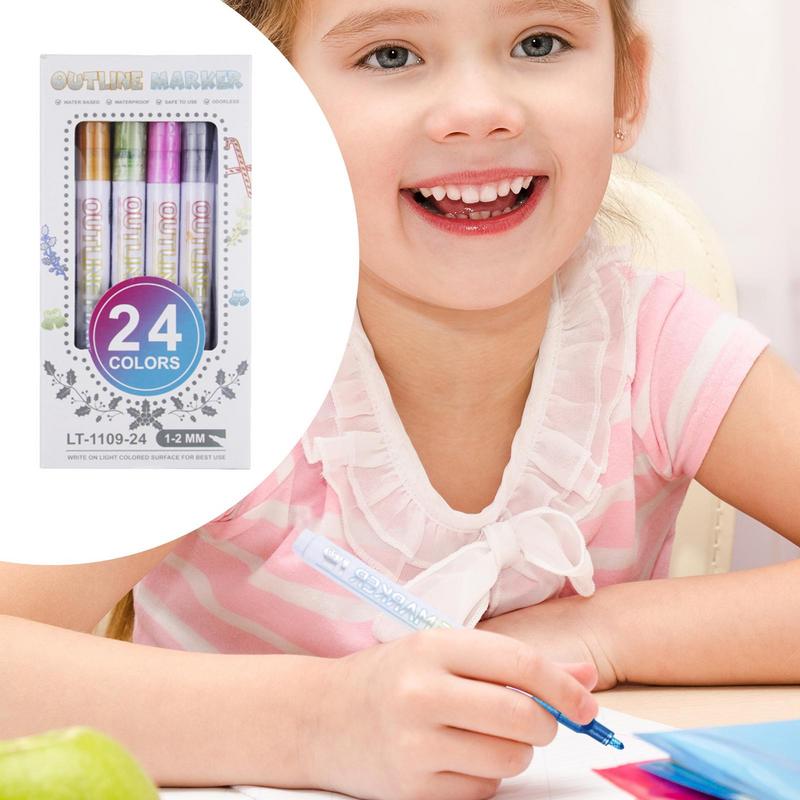 Penne Glitter 24 colori scritt - Art Craft Doodle recensione e prezzo